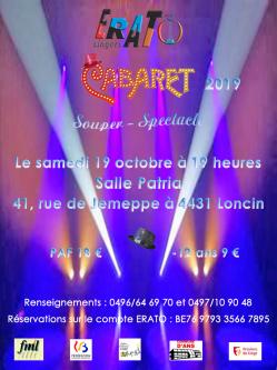 Affiche cabaret 2019