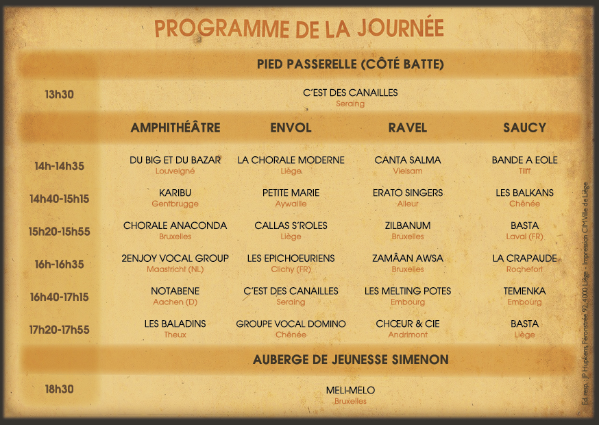 Programme Voix sur Meuse 2017