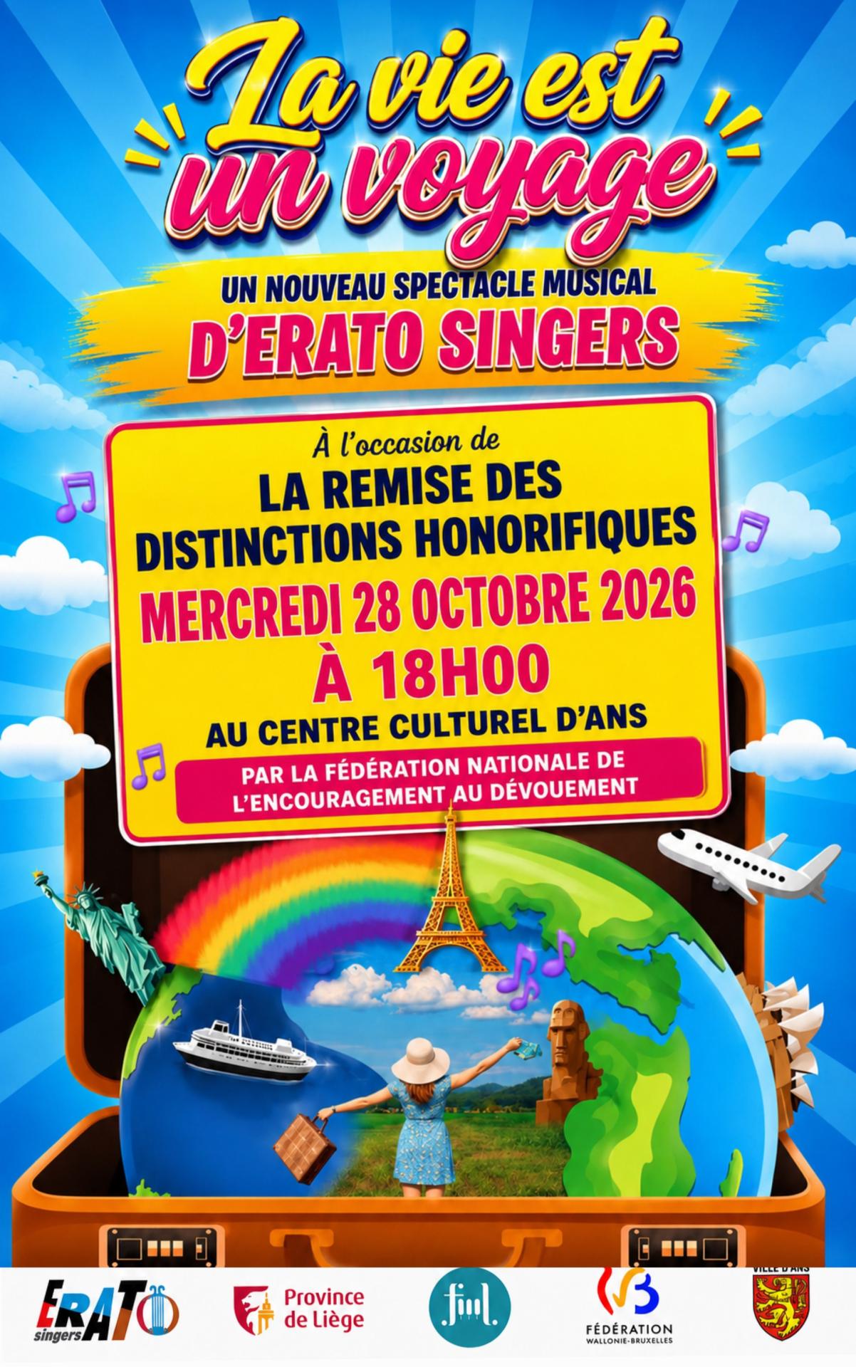 Remise des distinctions honorifiques