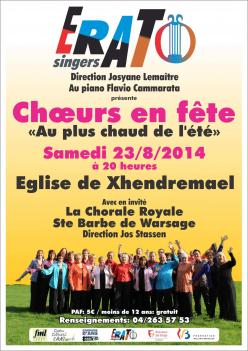 Concert Xhendremael 23-8-2014