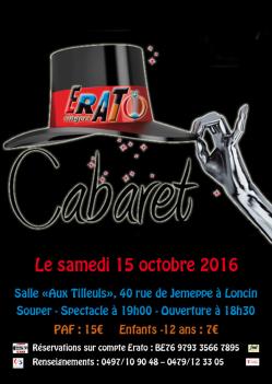 Affiche cabaret 2016