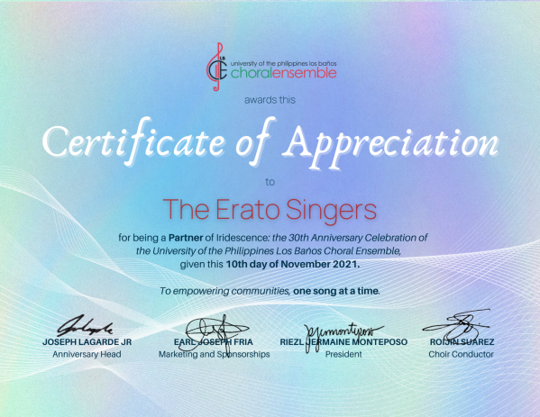 Erato singers