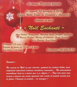 Noël enchanté église de Dieupart 13-12-14